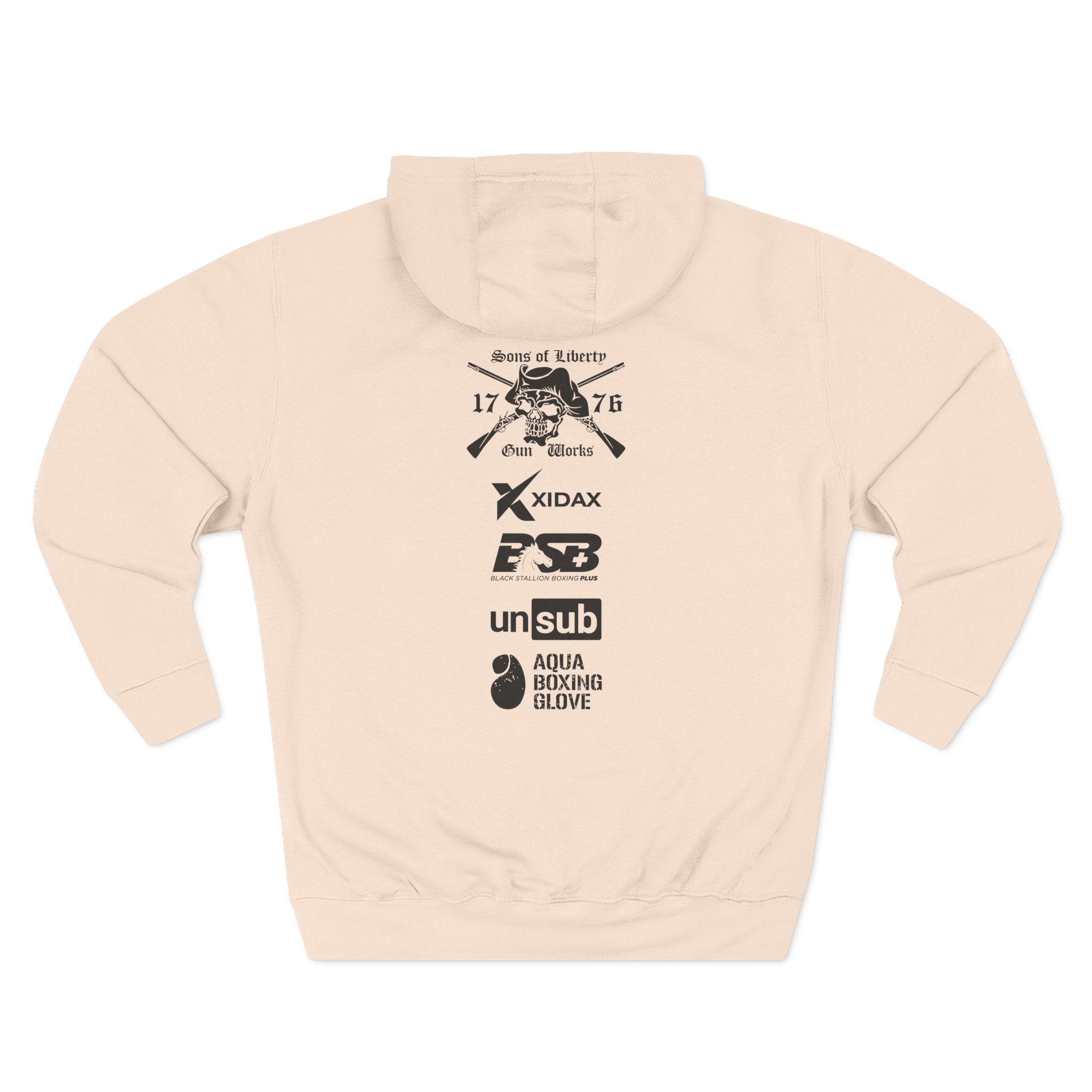 Brandon Herrera Ak Crew Three-Panel Fleece Hoodie