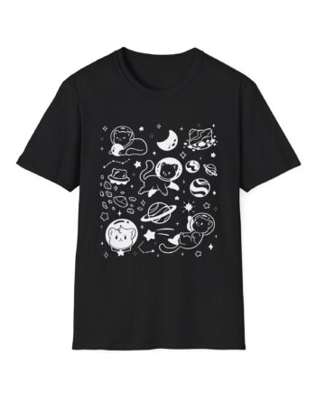 Shubble Space Cats Unisex Softstyle T-Shirt