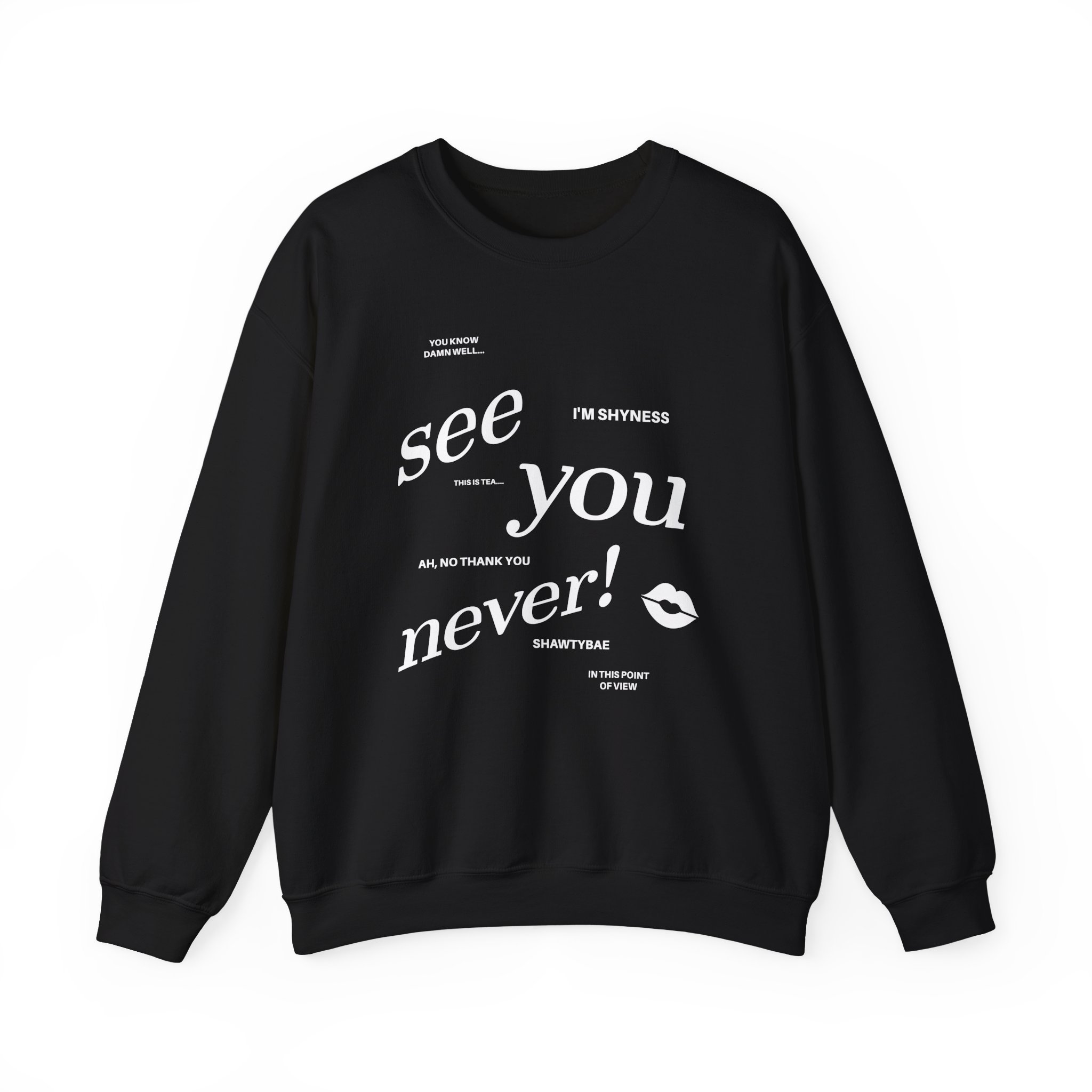 Shawty Bae Diss Gurrr Anniversary Unisex Heavy Blendâ„¢ Crewneck Sweatshirt