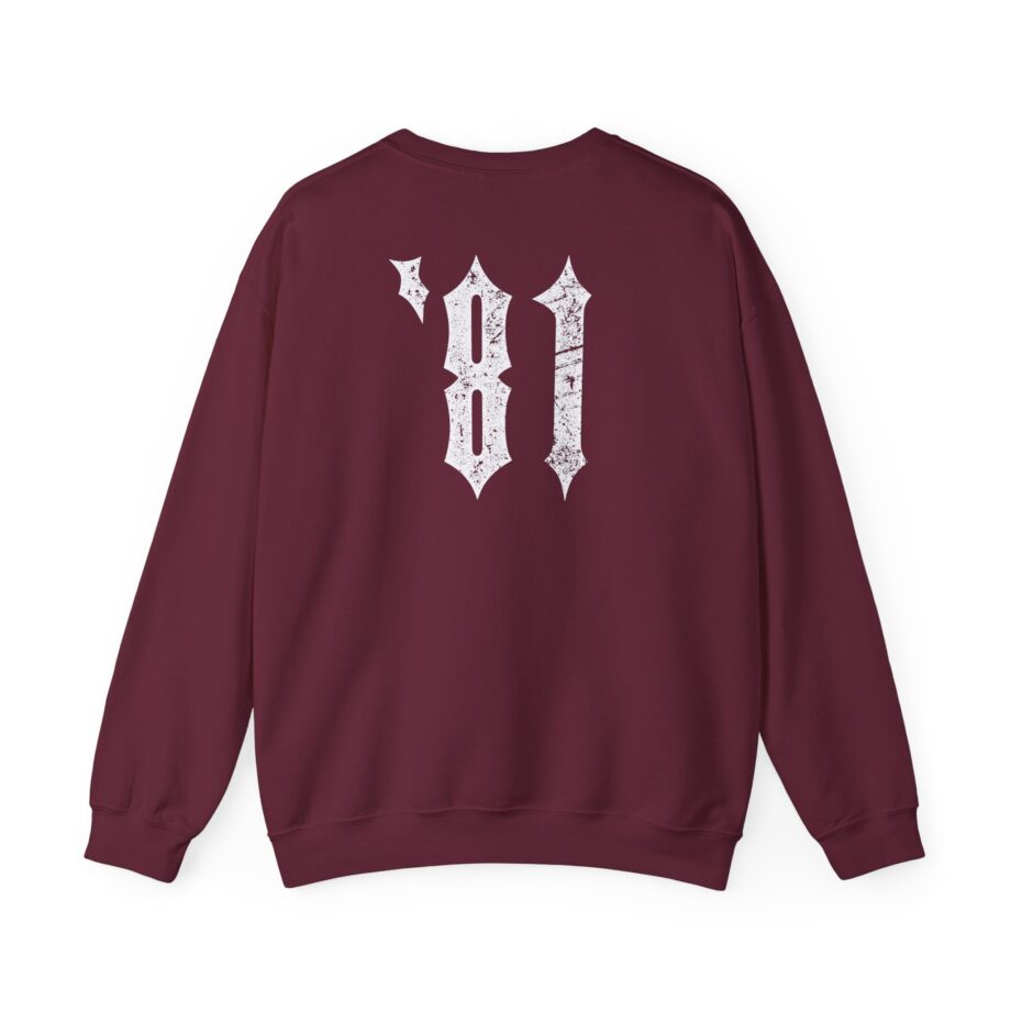 Slayer Established 1981 Skull Unisex Heavy Blend™ Crewneck Sweatshirt