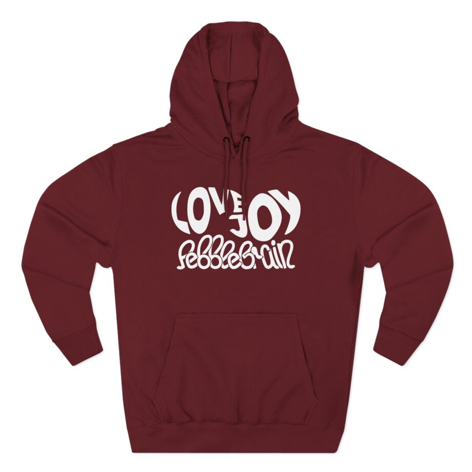 Lovejoy Pebble Brain Three-Panel Fleece Hoodie
