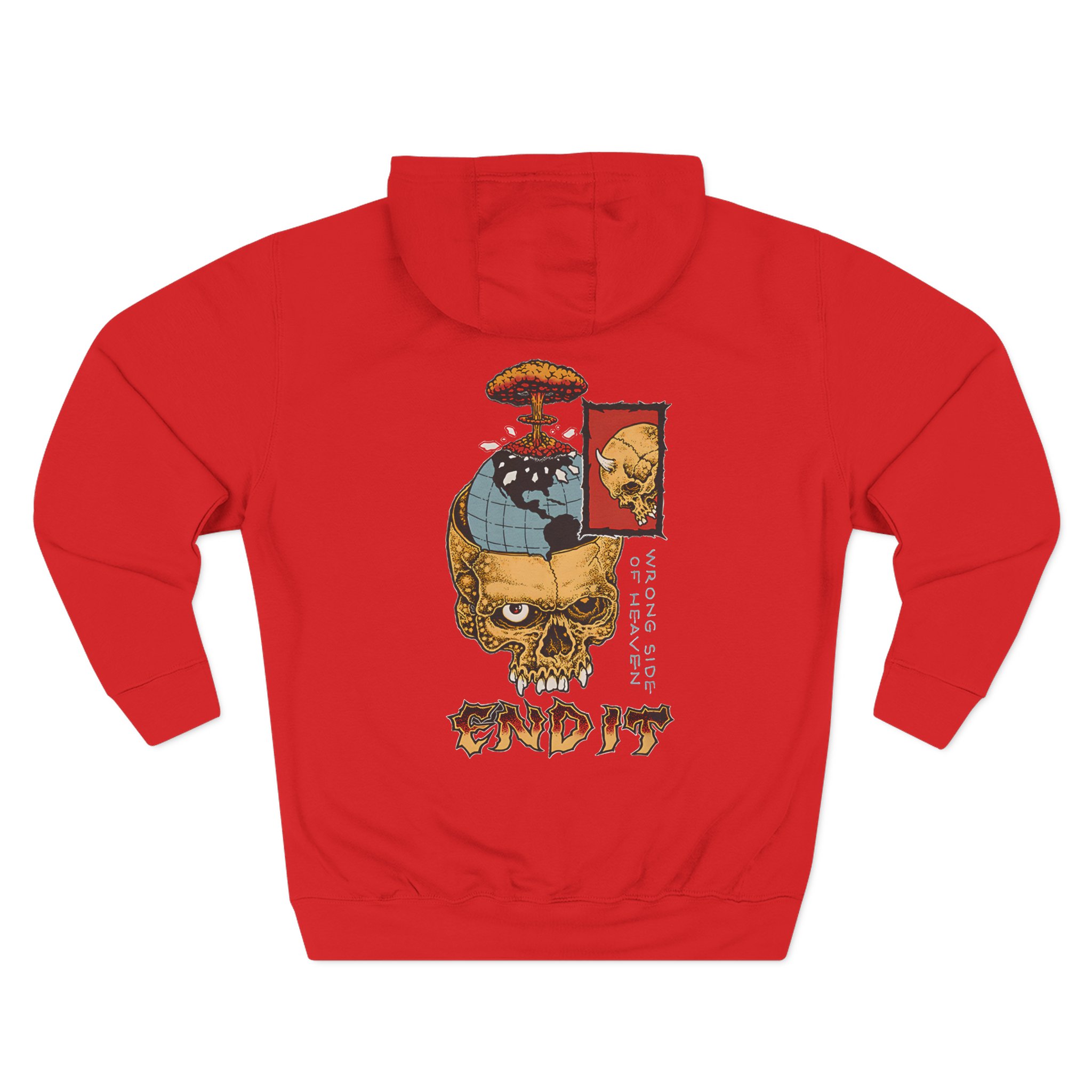 End It Wrong Side Of Heaven Three-Panel Fleece Hoodie