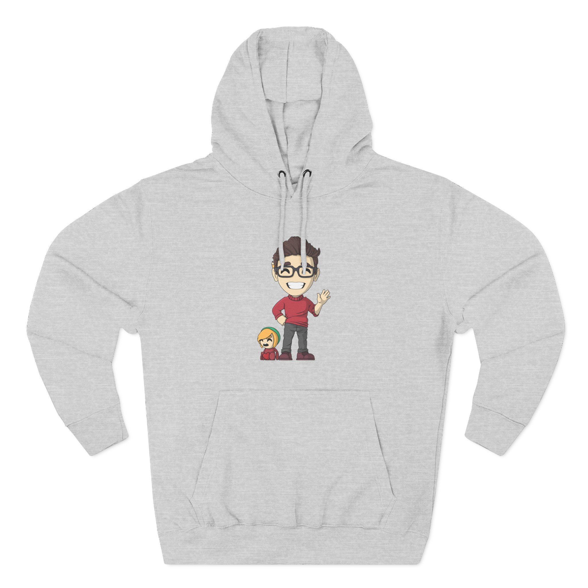 SmallAnt Three-Panel Fleece Hoodie