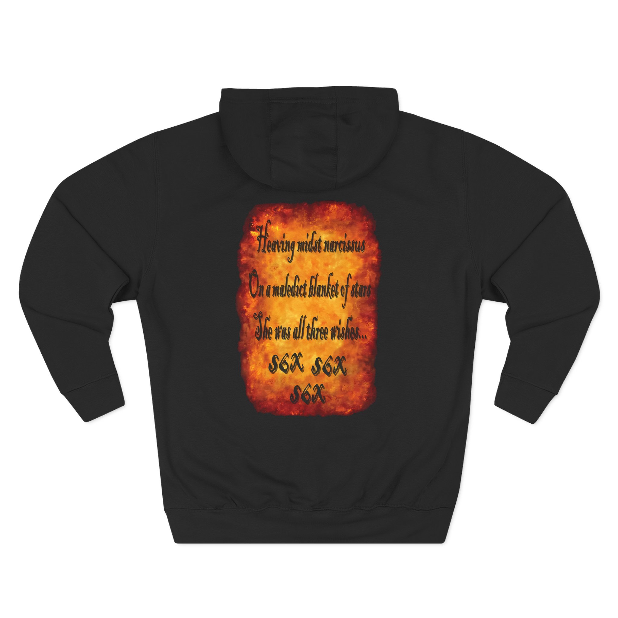 Cradle of Filth Nymphetamine Album Three-Panel Fleece Hoodie