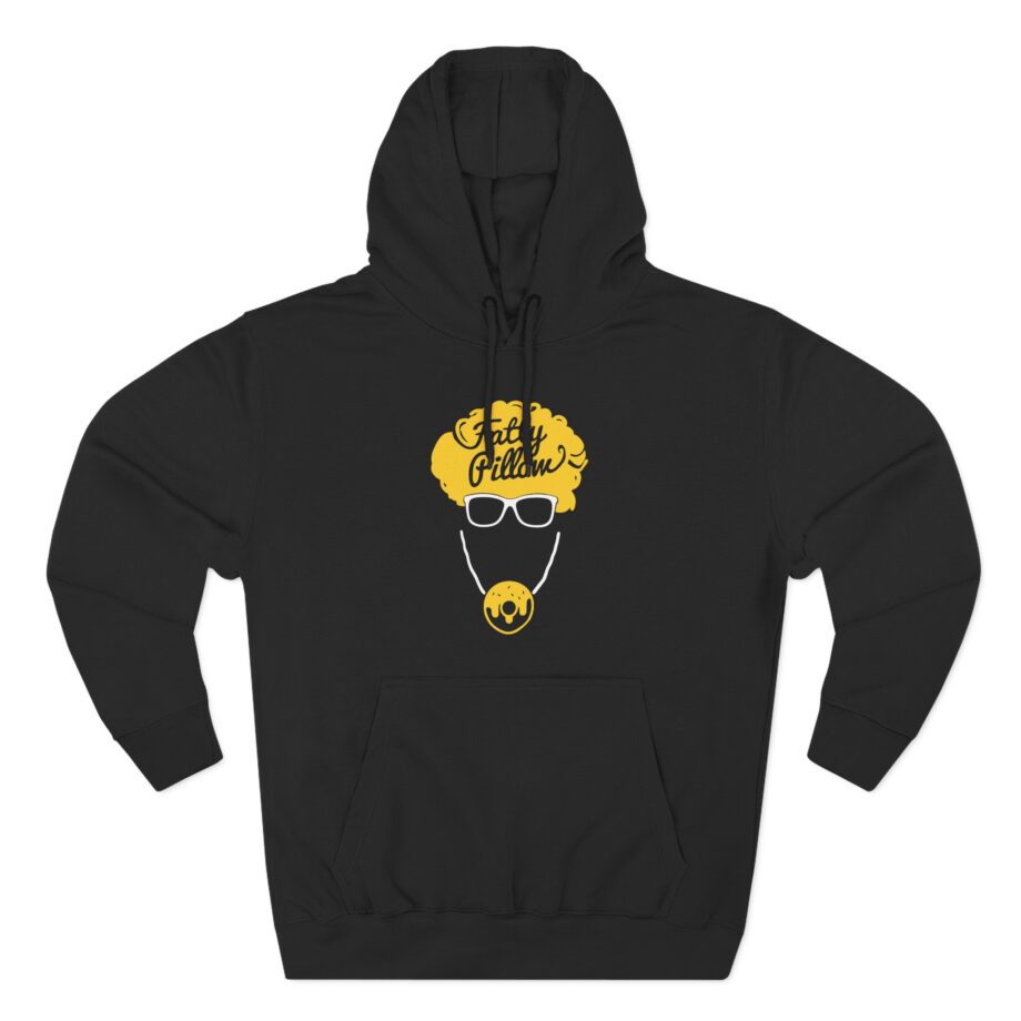 Fattypillow Three-Panel Fleece Hoodie
