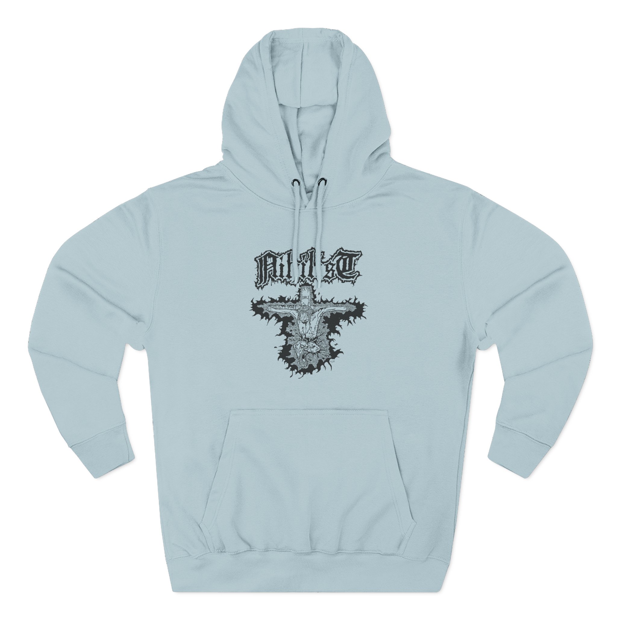Entombed Nihilist Cross Three-Panel Fleece Hoodie