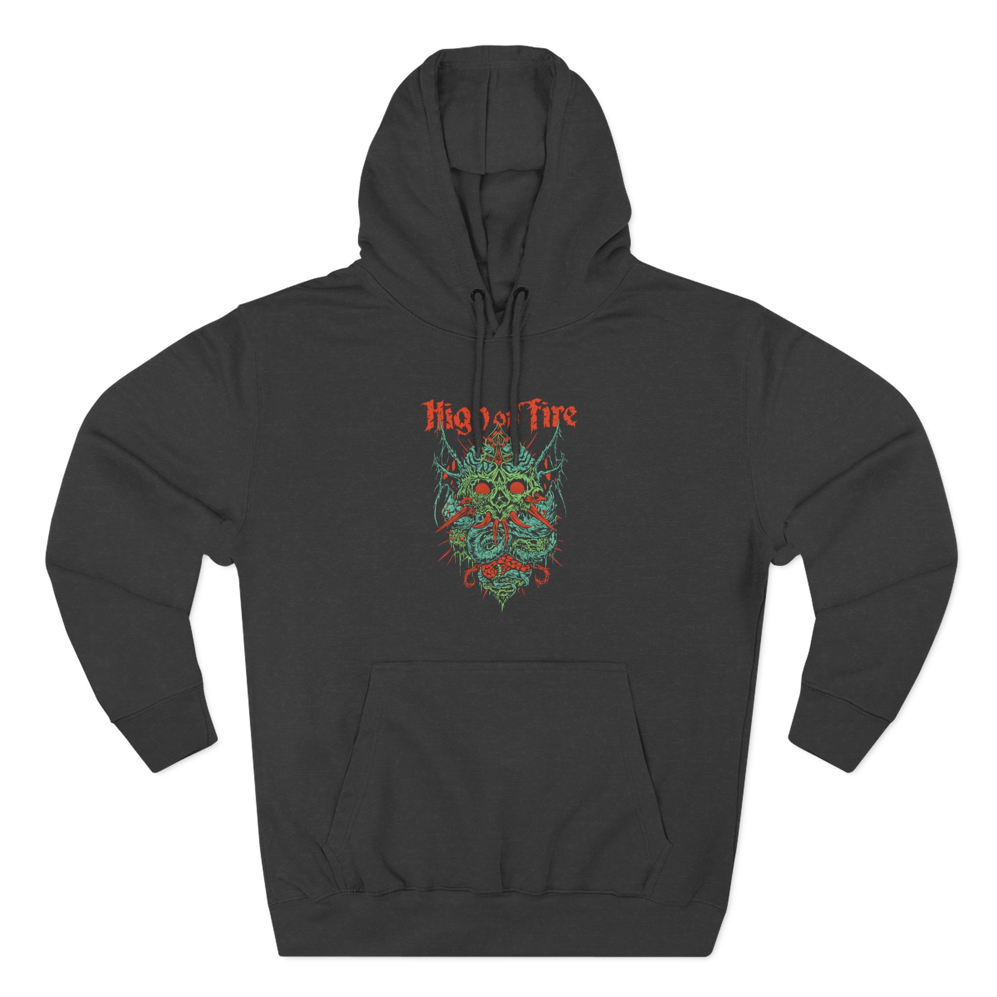 High on Fire Skinner Three-Panel Fleece Hoodie