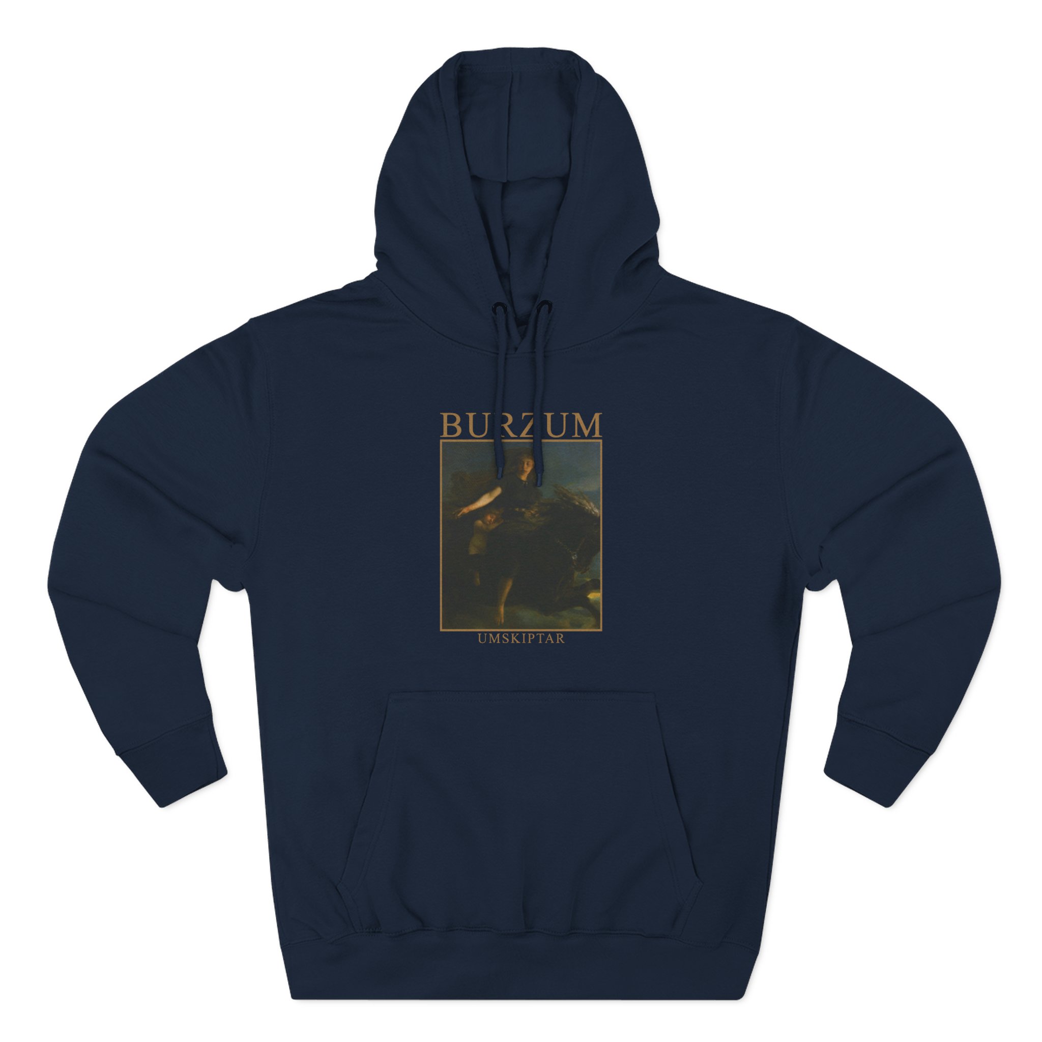 Burzum Umskiptar Three-Panel Fleece Hoodie