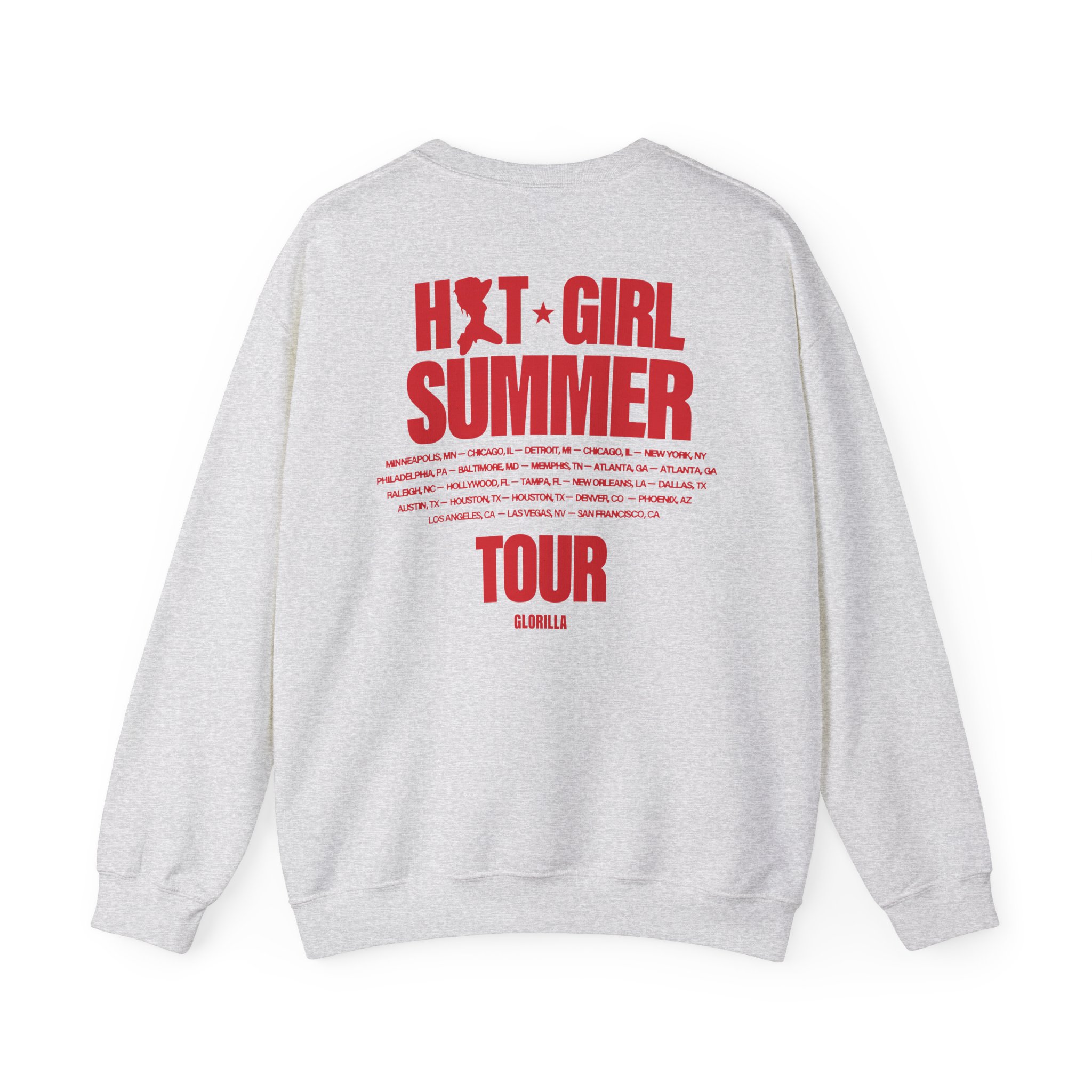 Glorilla Hot Girl Summer Tour Unisex Heavy Blendâ„¢ Crewneck Sweatshirt
