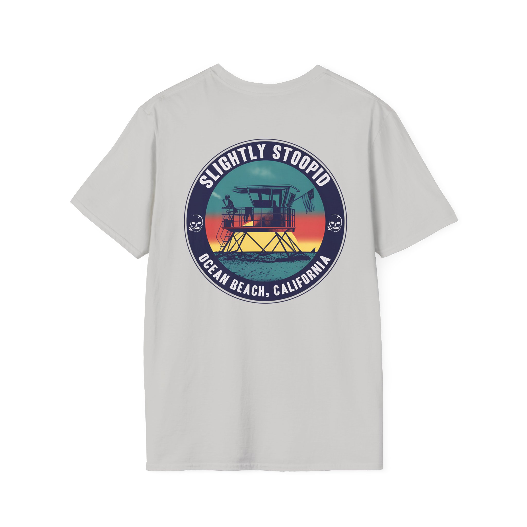 Slightly Stoopid Lifeguard Raglan Unisex Softstyle T-Shirt