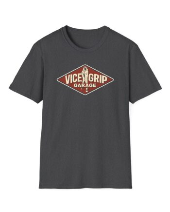 Vicegripgarage Garage Sign Unisex Softstyle T-Shirt