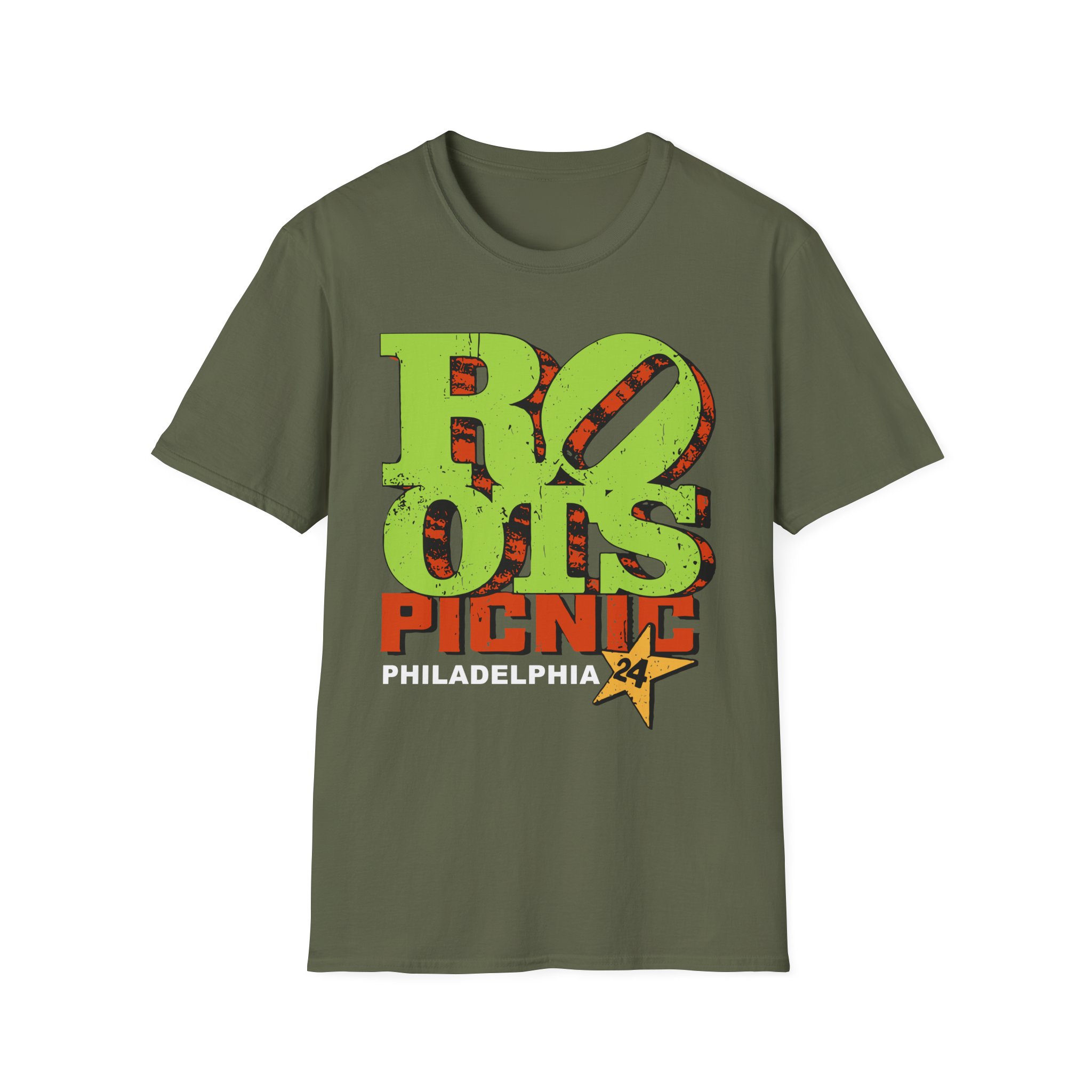 The Roots Picnic 24 Roots Love Unisex Softstyle T-Shirt