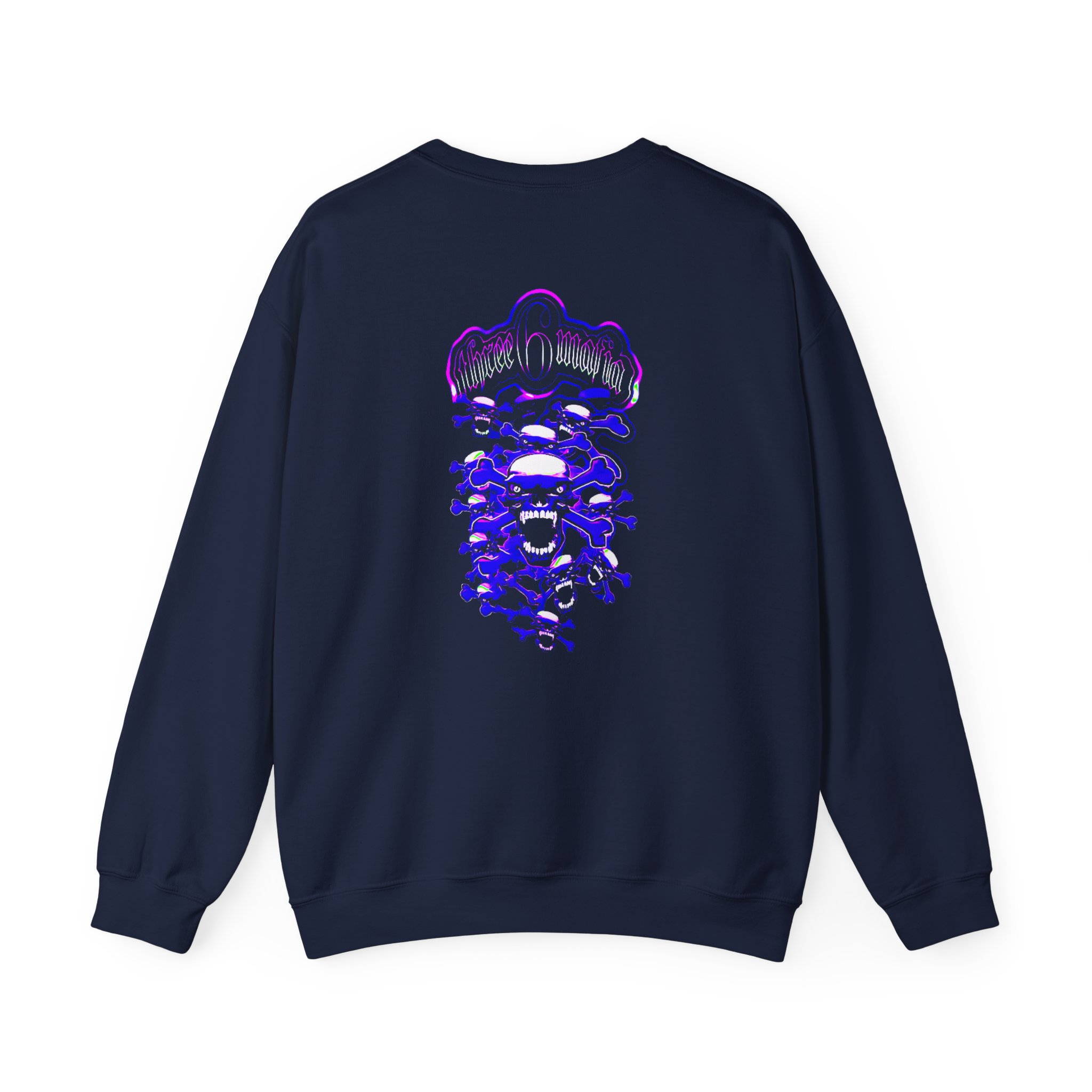 Three 6 Mafia Hard Hittaz Unisex Heavy Blendâ„¢ Crewneck Sweatshirt