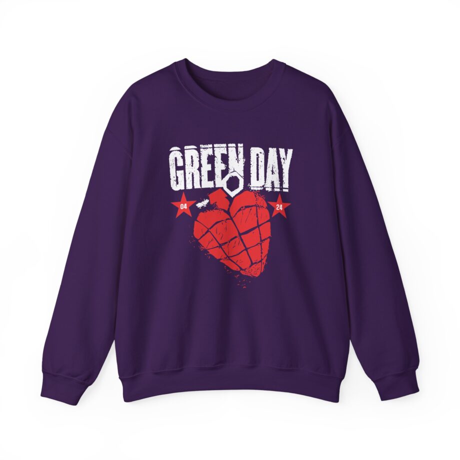 Green Day 20 Years of Idiot Unisex Heavy Blend™ Crewneck Sweatshirt