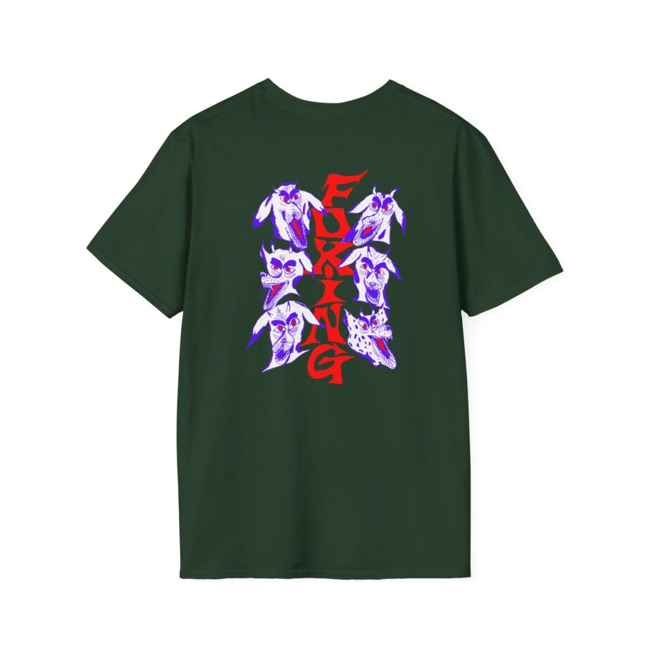 Foxing Devil Dogs Unisex Softstyle T-Shirt