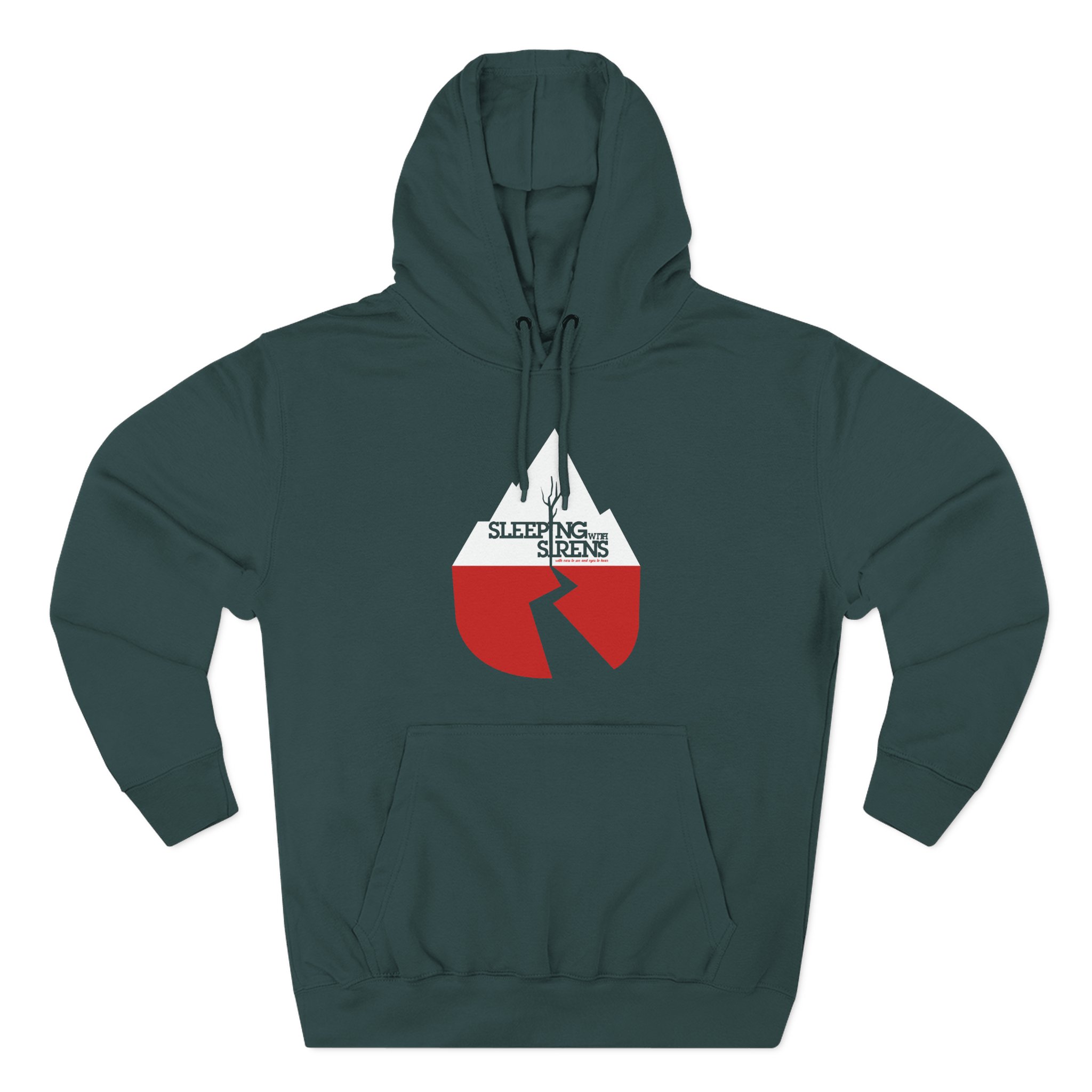 Sleeping With Sirens With Ears to See and Eyes to Hear Album Three-Panel Fleece Hoodie