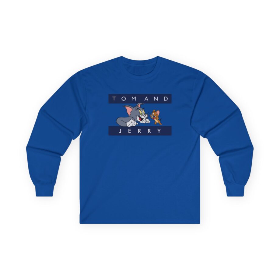 Fede Vigevani Tom and Jerry Unisex Ultra Cotton Long Sleeve Tee