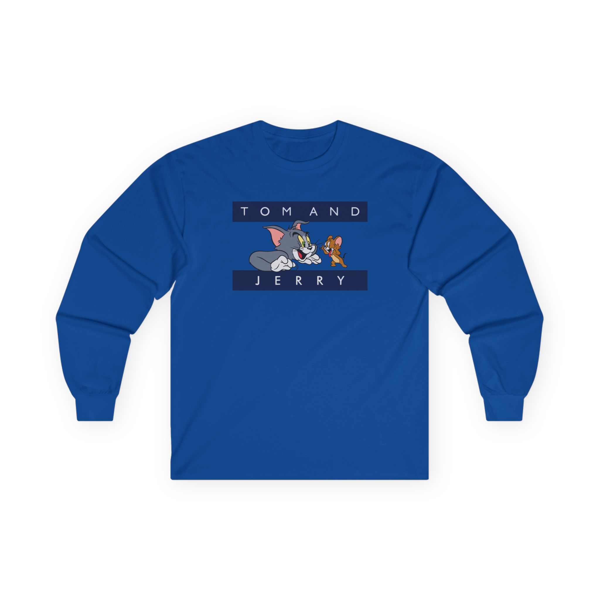 Fede Vigevani Tom and Jerry Unisex Ultra Cotton Long Sleeve Tee