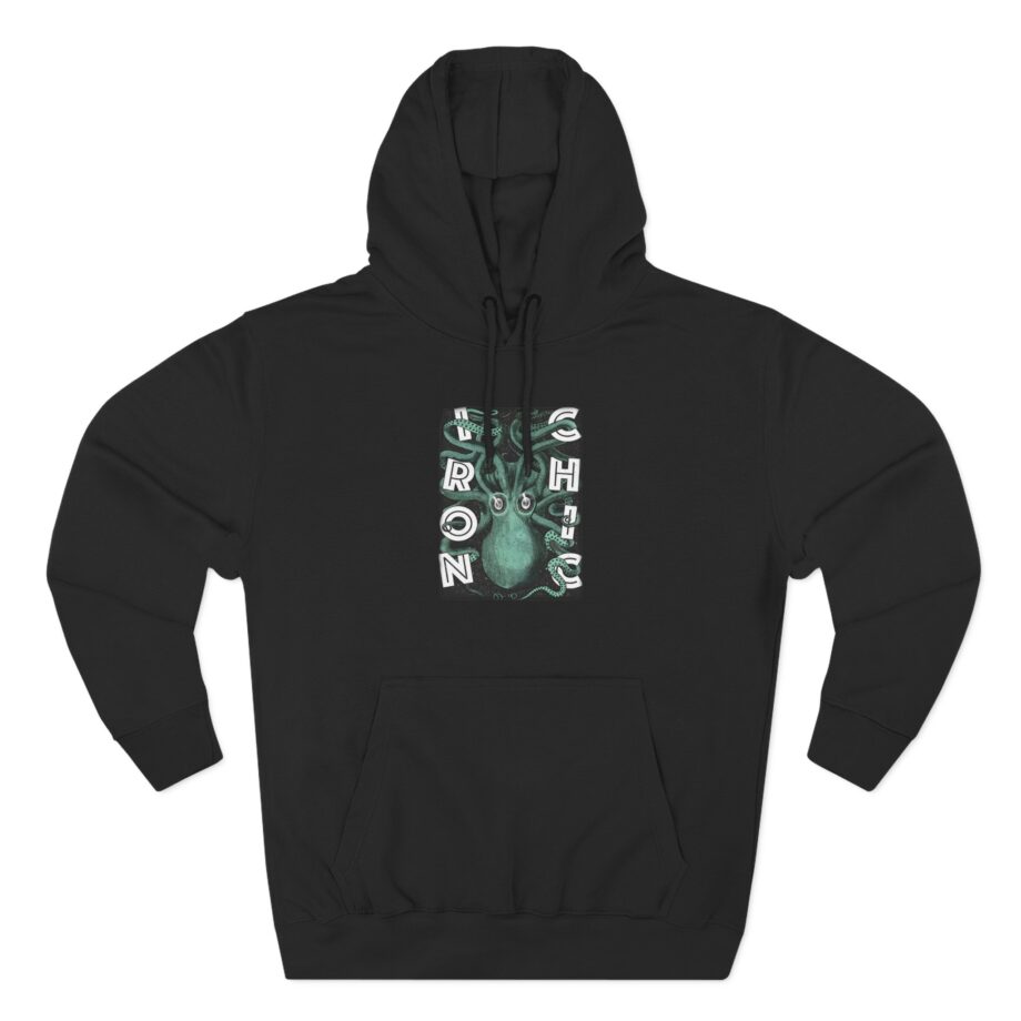 Iron Chic Octopus Three-Panel Fleece Hoodie