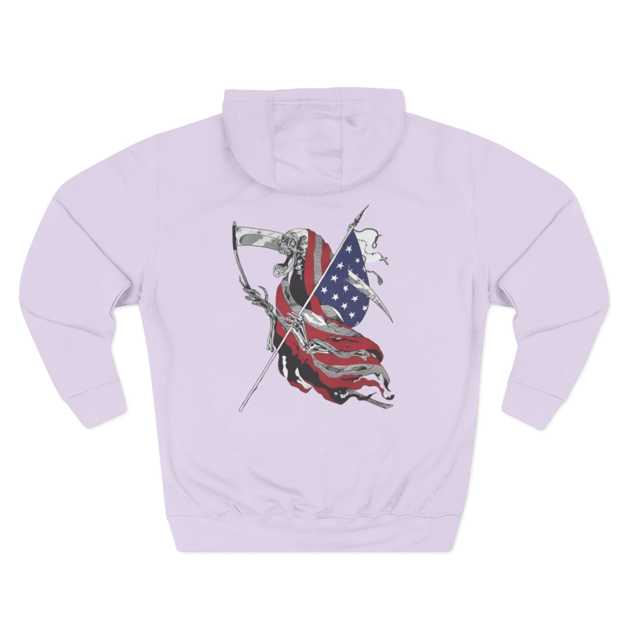 Power Trip American Reaper Three-Panel Fleece Hoodie