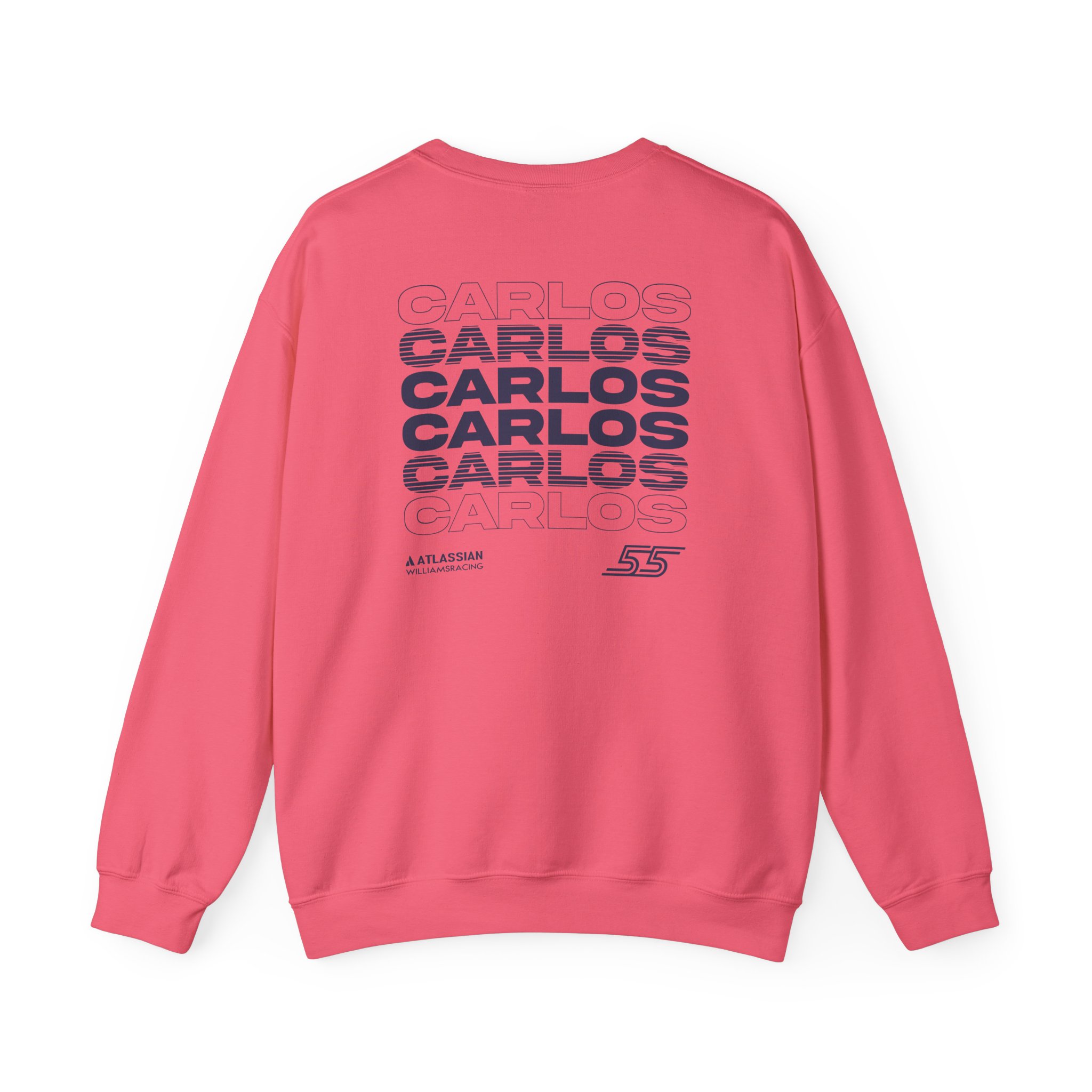 Carlos Sainz Atlassian Williams Racing Unisex Heavy Blendâ„¢ Crewneck Sweatshirt