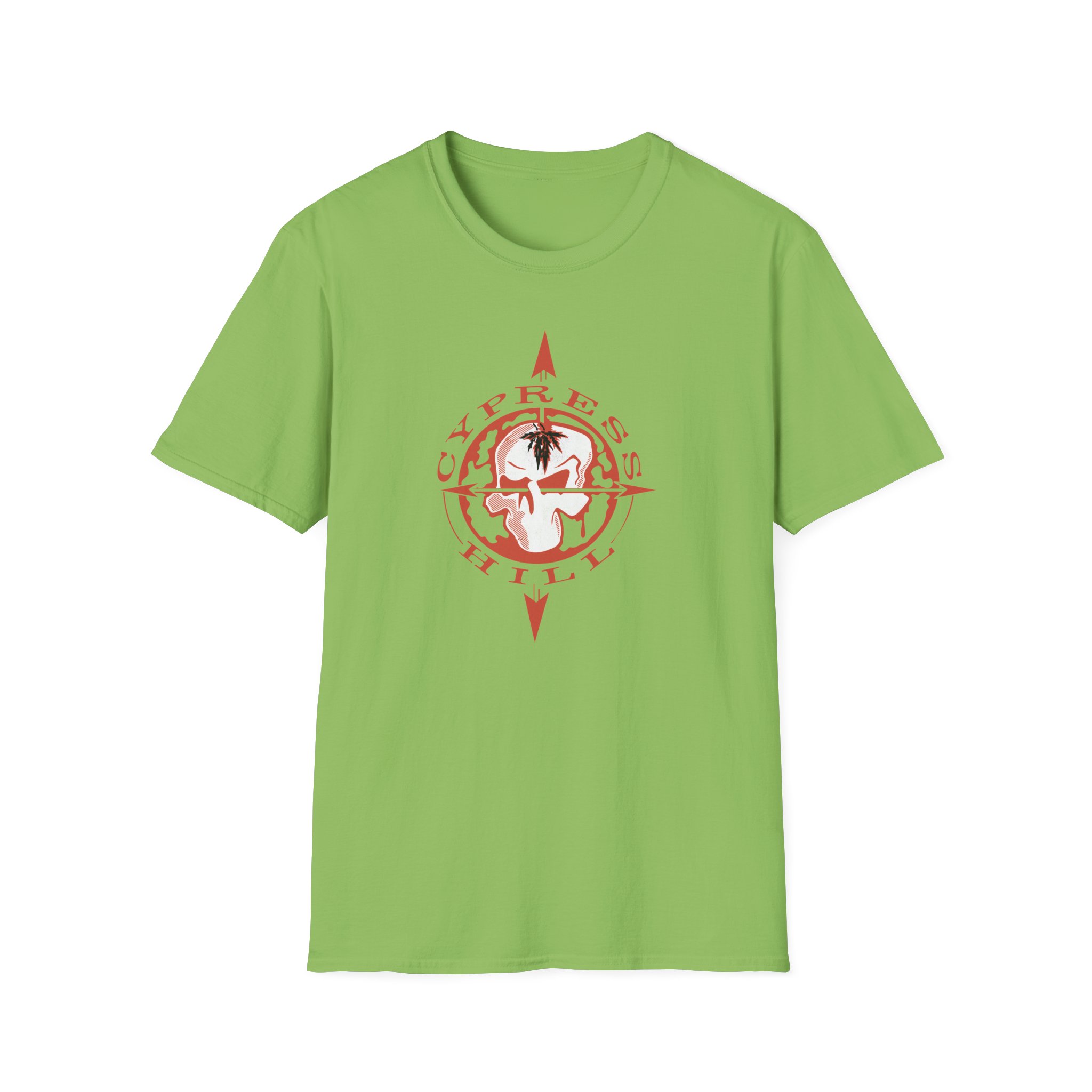 Cypress Hill Skull N Compass Unisex Softstyle T-Shirt