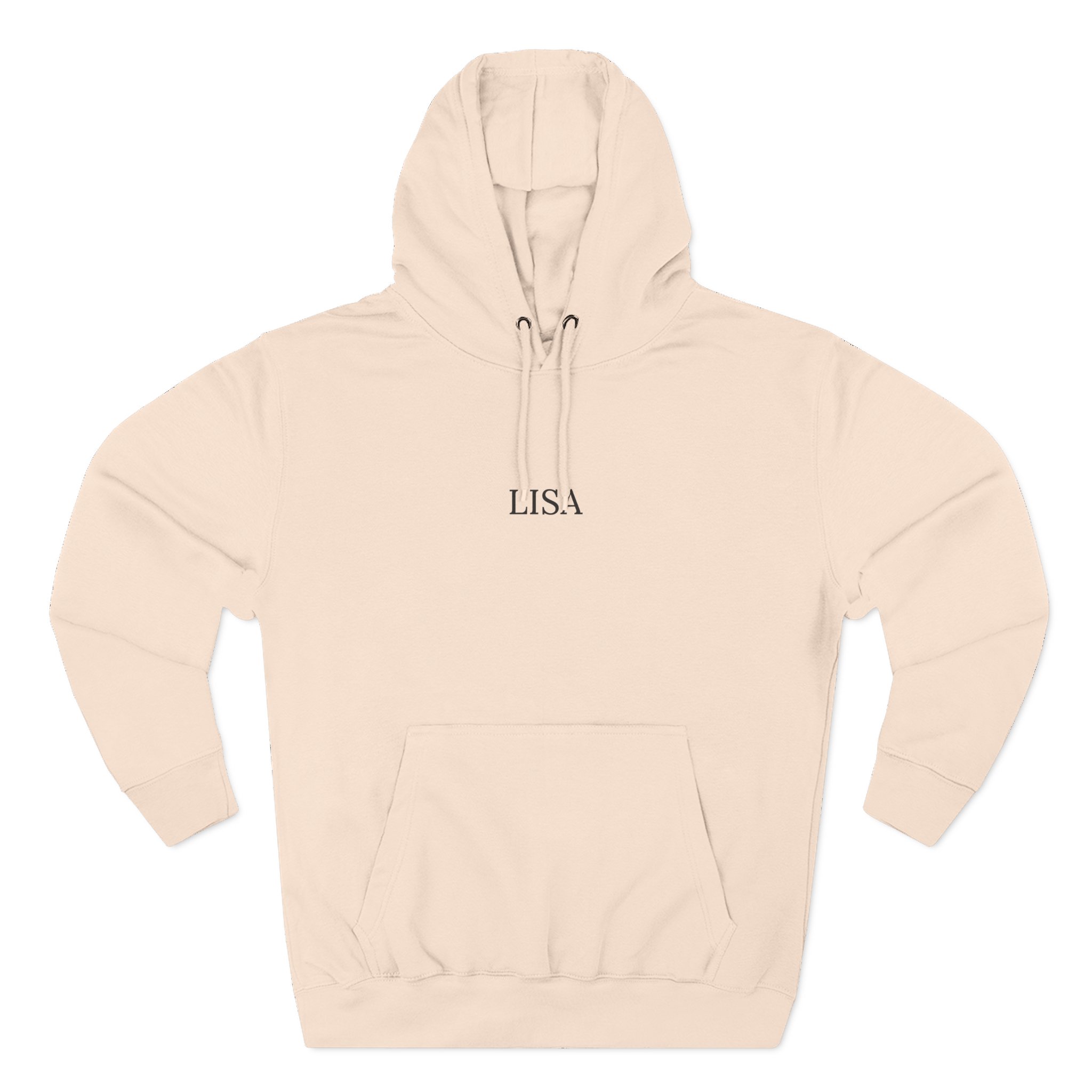 B Lisa Three-Panel Fleece Hoodie