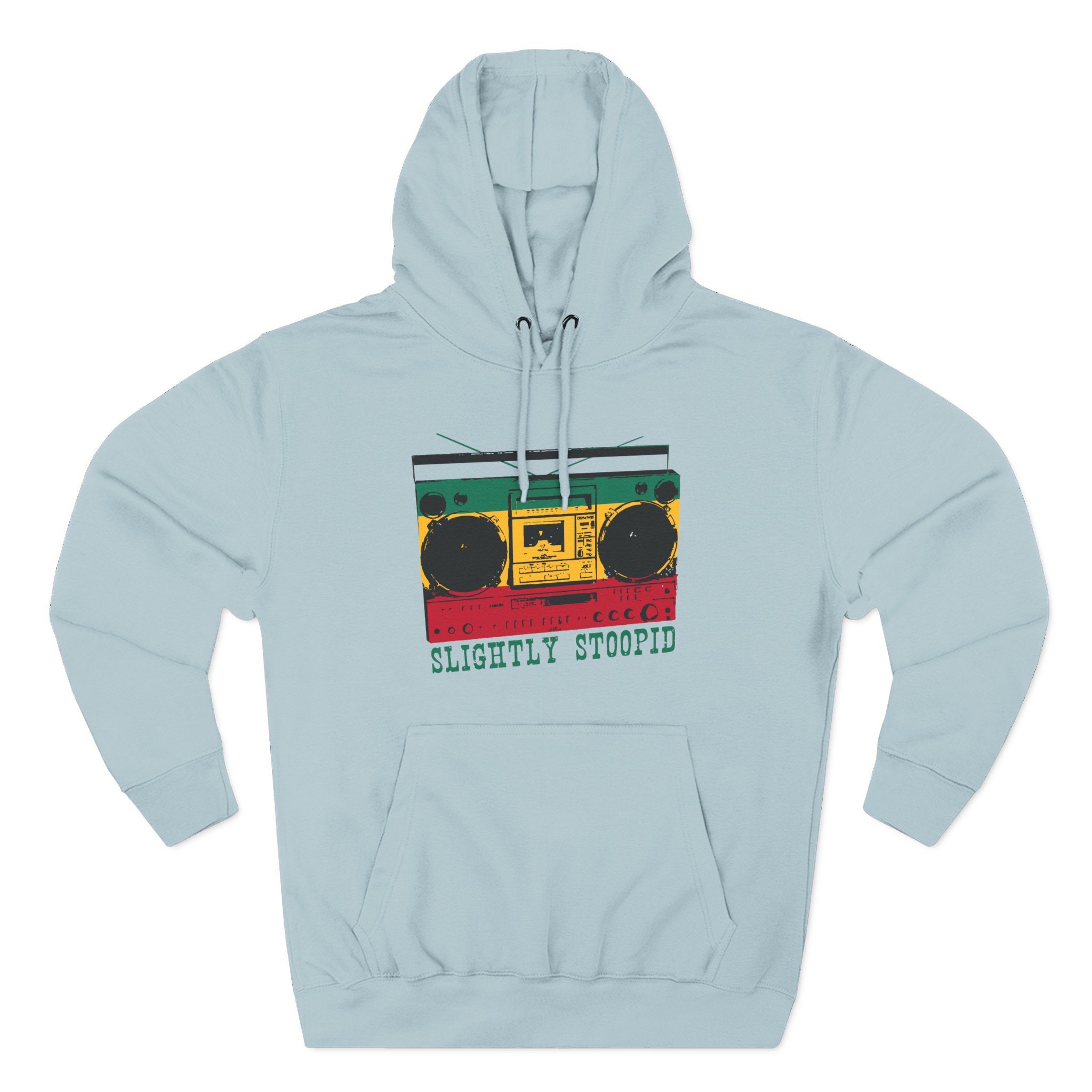Slightly Stoopid Ghetto Blaster Raglan Three-Panel Fleece Hoodie