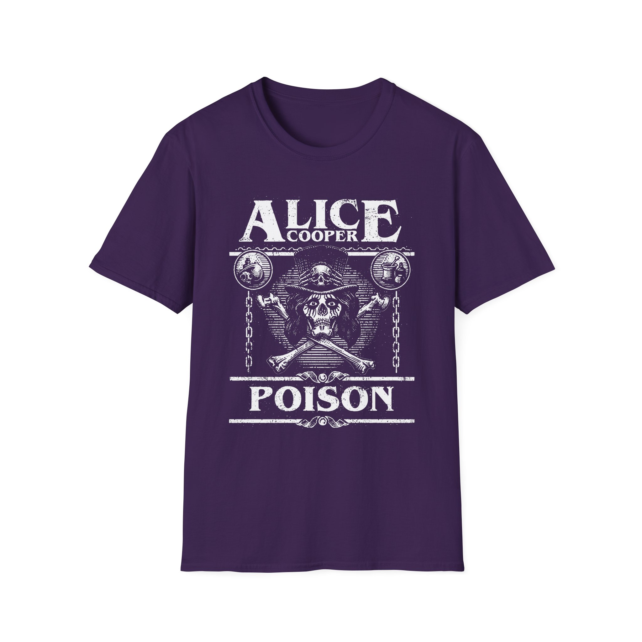Alice Cooper Poison Unisex Softstyle T-Shirt
