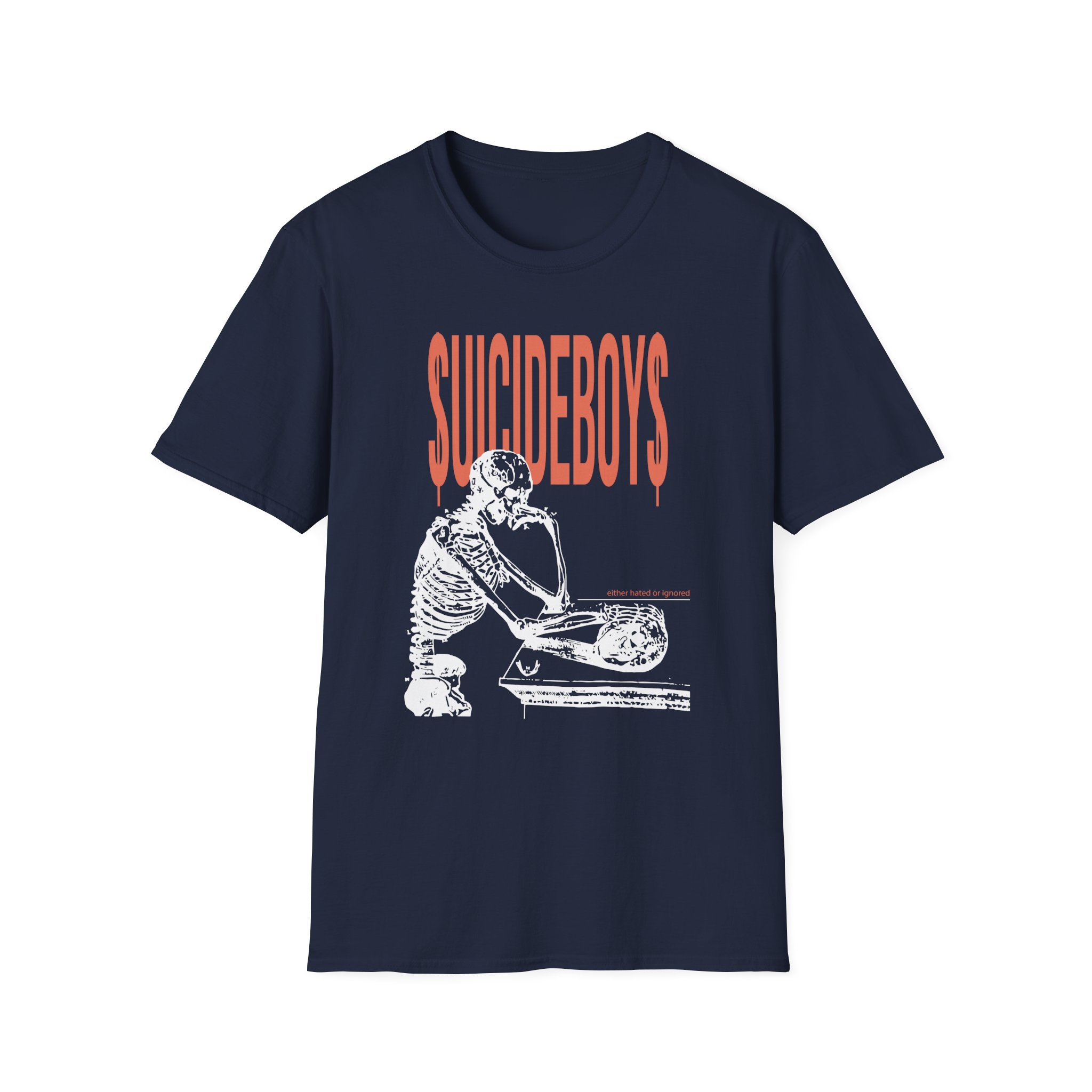 $uicideboy$ Either Hated or Ignores Unisex Softstyle T-Shirt