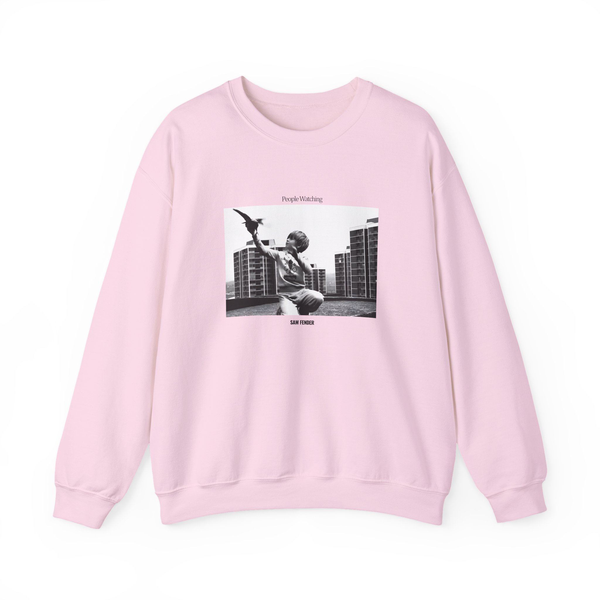 Sam Fender People Watching Unisex Heavy Blendâ„¢ Crewneck Sweatshirt