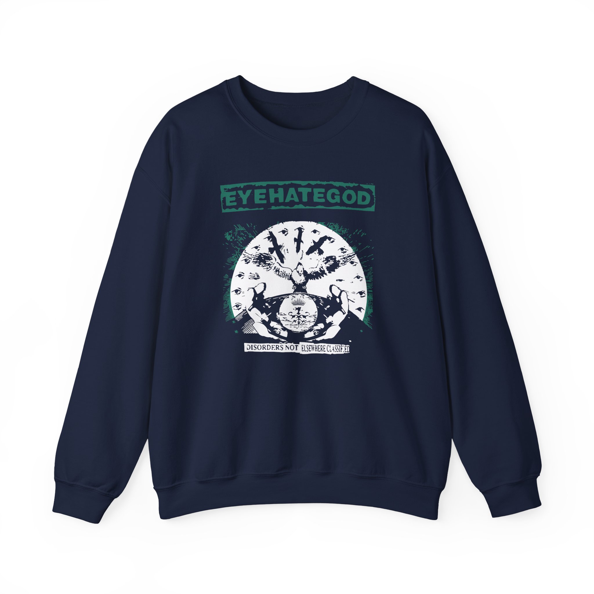 Eyehategod Disorders Not Elsewhere Classified Unisex Heavy Blendâ„¢ Crewneck Sweatshirt