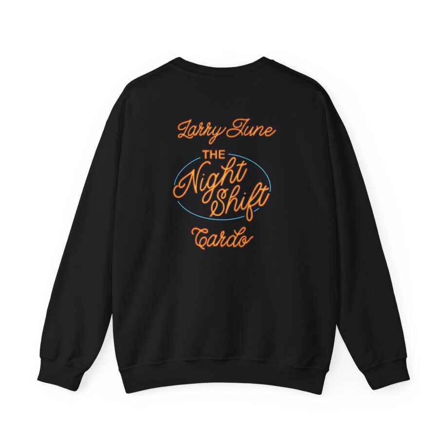 Larry June the Night Shift Neon Unisex Heavy Blend™ Crewneck Sweatshirt