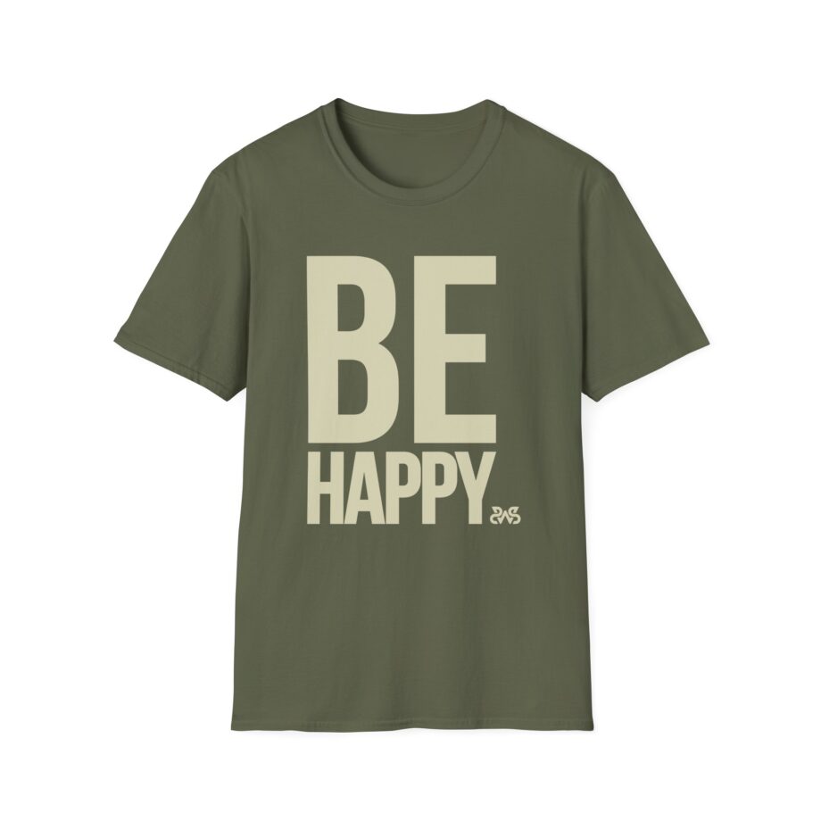 Sleeping With Sirens Be Happy Unisex Softstyle T-Shirt