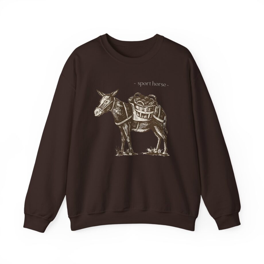 Mumbo Jumbo Sport Horse Unisex Heavy Blend™ Crewneck Sweatshirt
