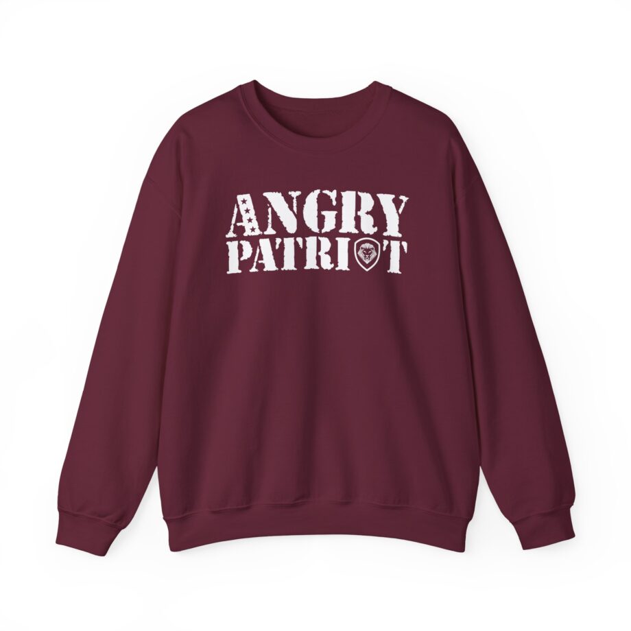 Valuetainment Angry Patriot Unisex Heavy Blend™ Crewneck Sweatshirt