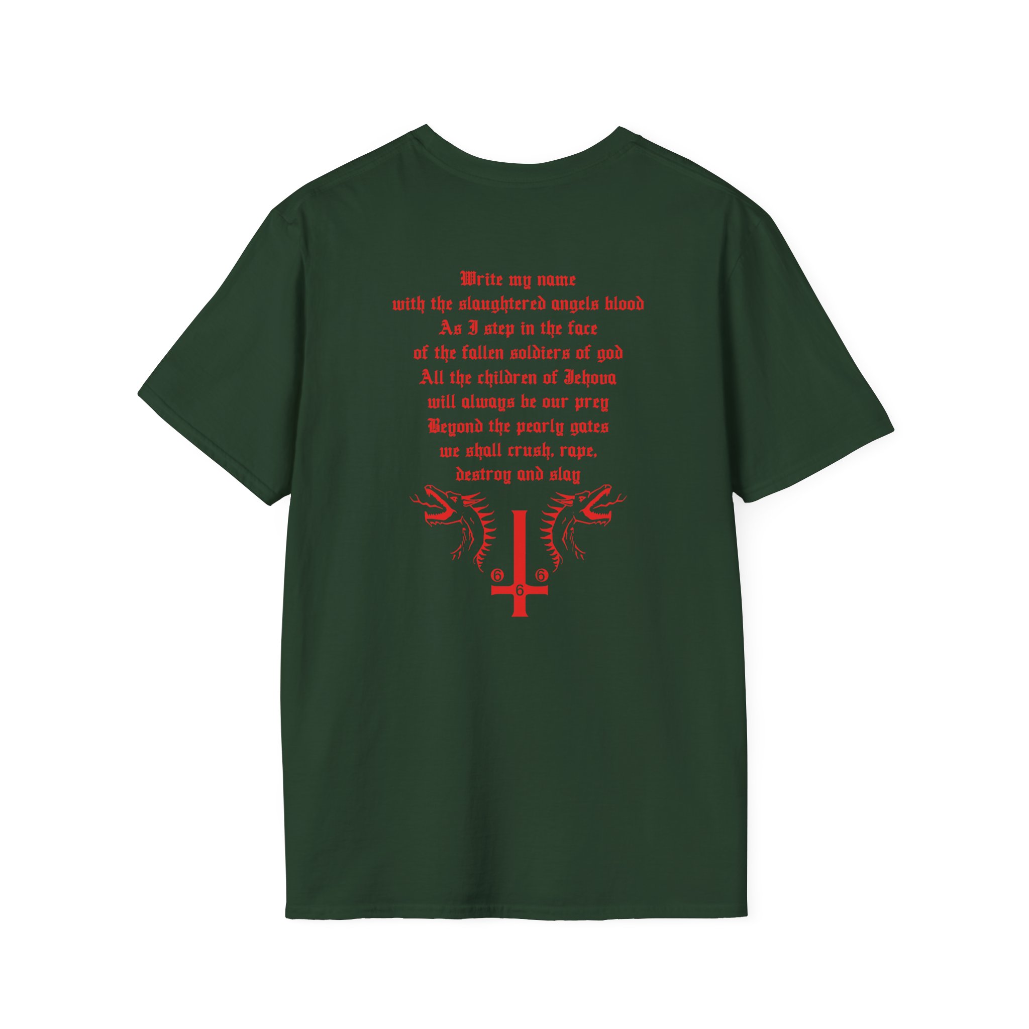 Marduk Demon With Wings Unisex Softstyle T-Shirt