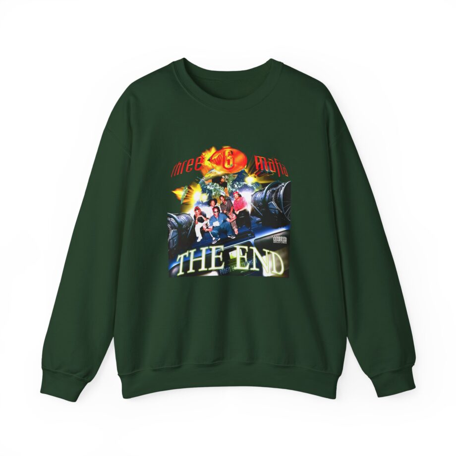 Three 6 Mafia the End Unisex Heavy Blend™ Crewneck Sweatshirt