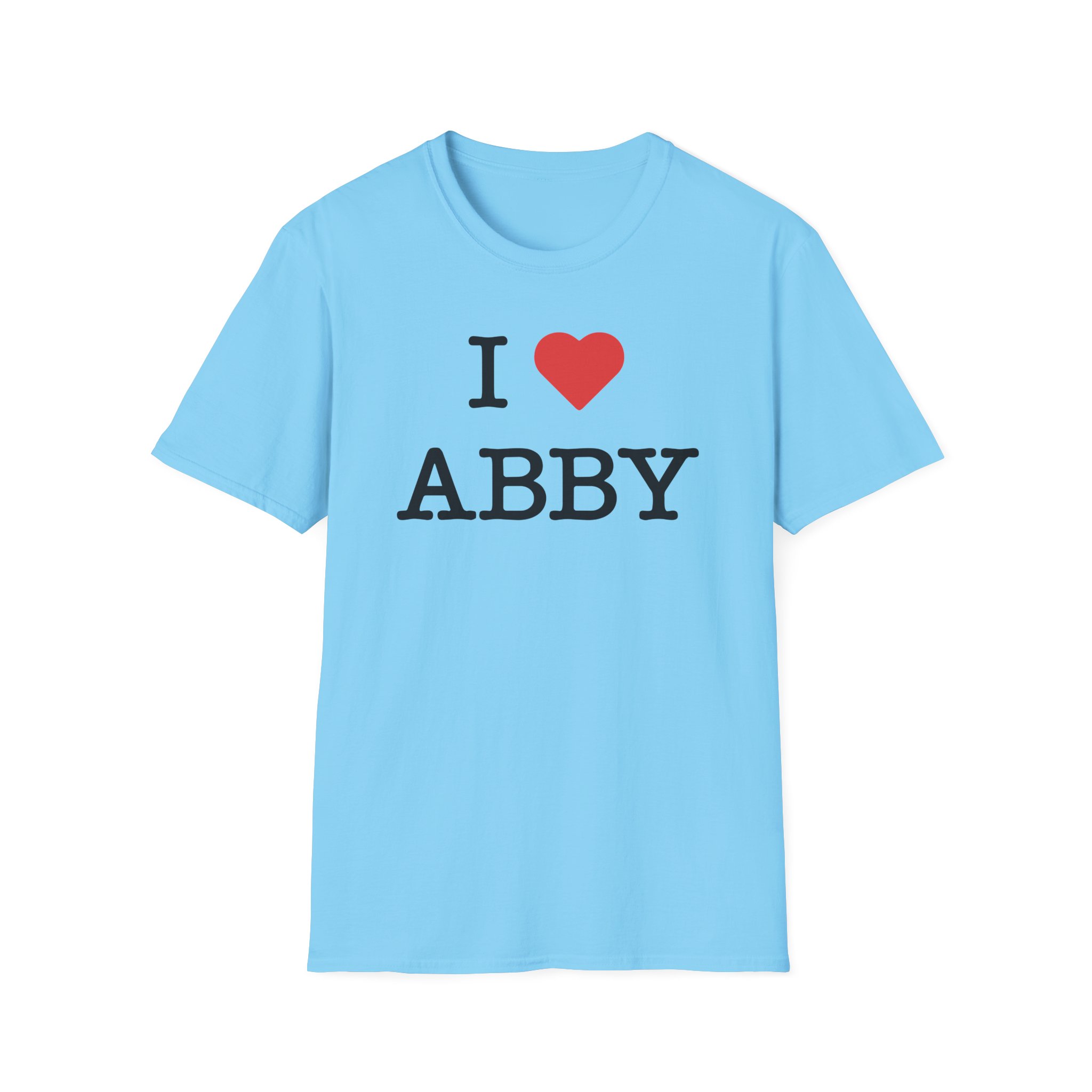 Jon Marianek I Love Abby Unisex Softstyle T-Shirt