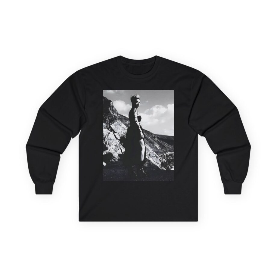 P!nk Trustfall Charcoal Unisex Ultra Cotton Long Sleeve Tee