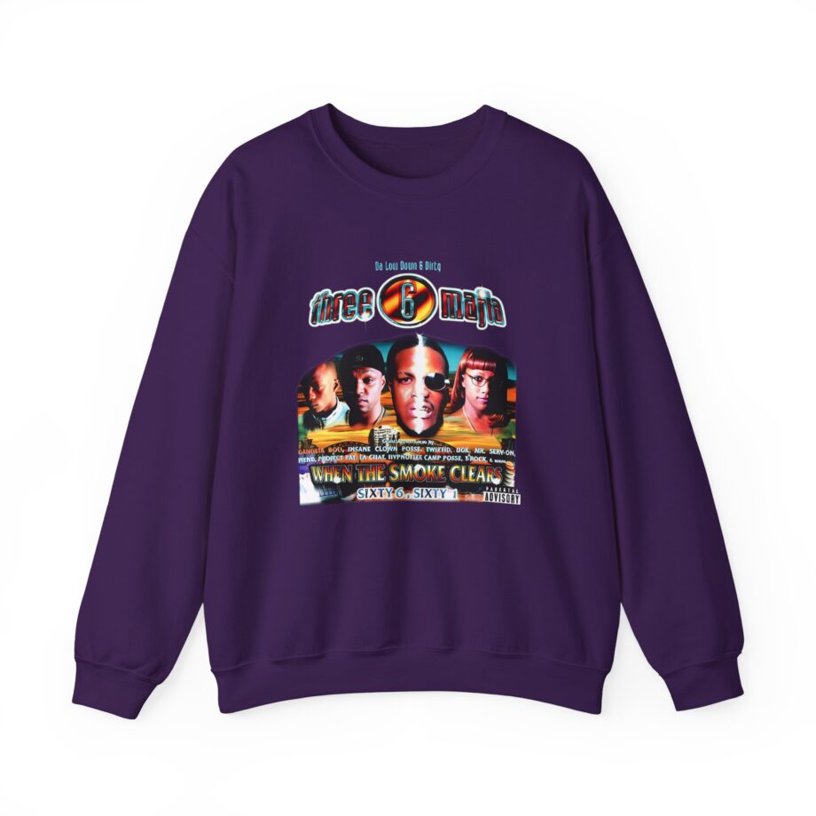 Three 6 Mafia When the Smoke Clears Unisex Heavy Blend™ Crewneck Sweatshirt