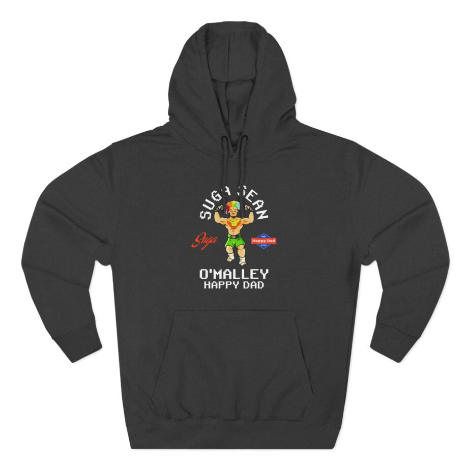 Suga Sean Happy Dad X Action Figure Three-Panel Fleece Hoodie