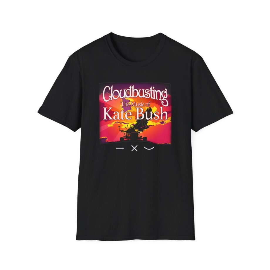 Kate Bush Line Cross Curve Unisex Softstyle T-Shirt