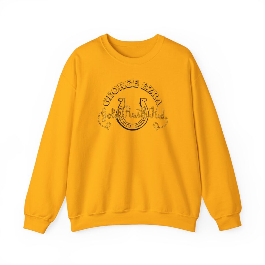 George Ezra Gold Rush Kid Horse Shoe Unisex Heavy Blend™ Crewneck Sweatshirt