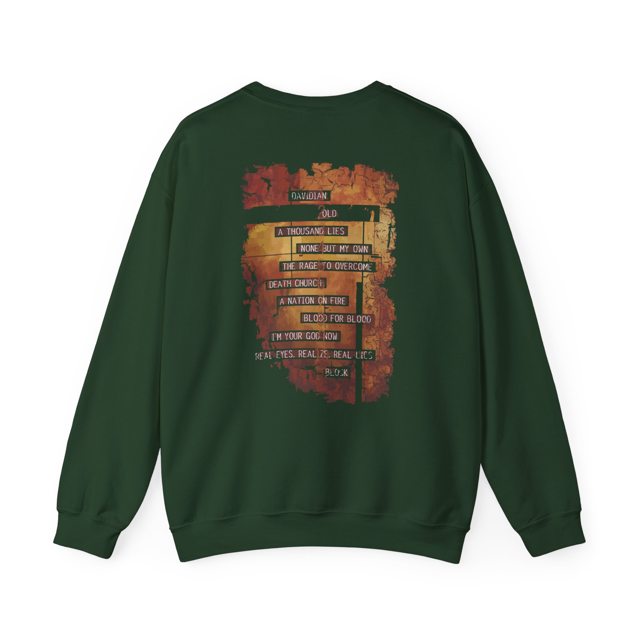 Machine Head Burn My Eyes Unisex Heavy Blendâ„¢ Crewneck Sweatshirt