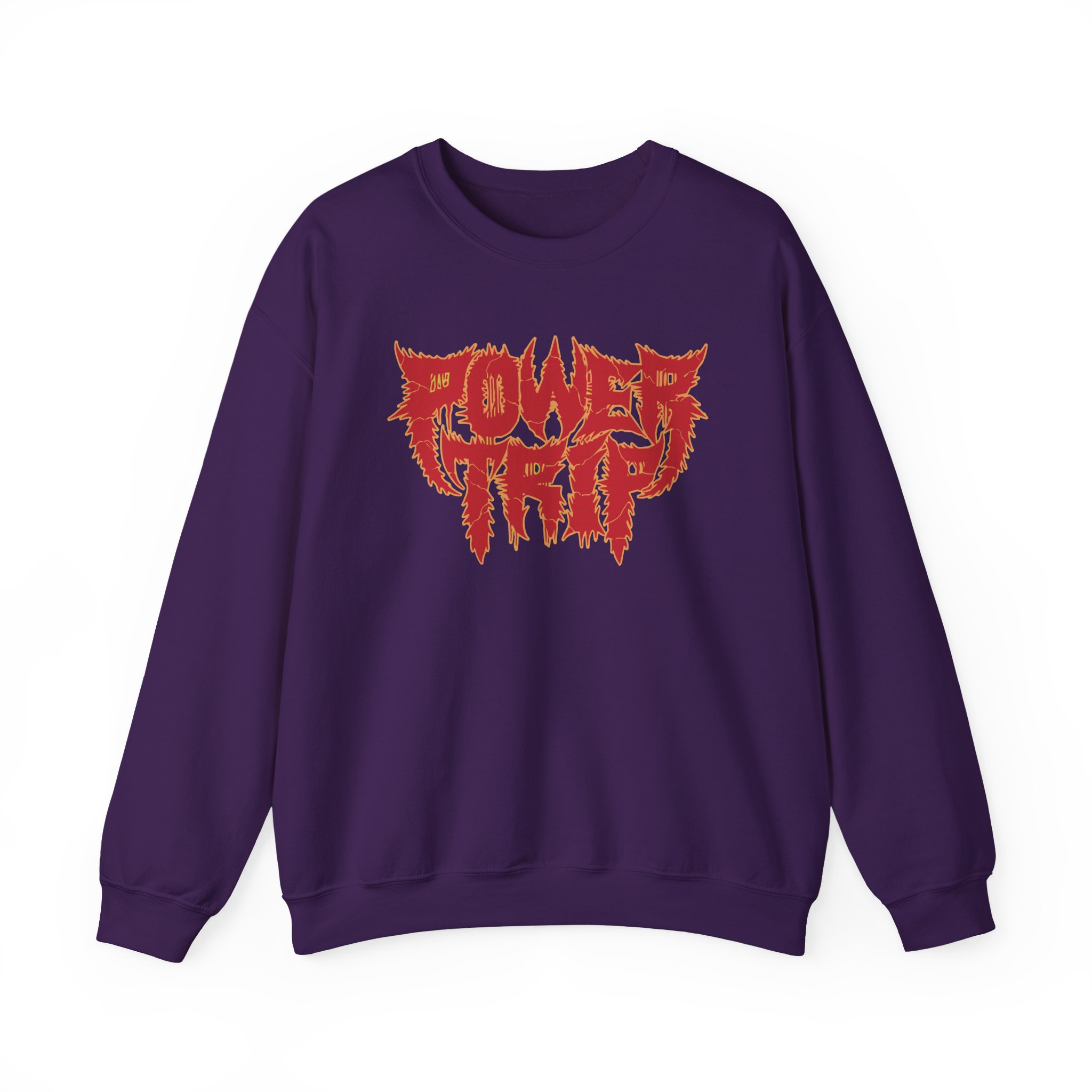 Power Trip Spikey Snake Unisex Heavy Blendâ„¢ Crewneck Sweatshirt