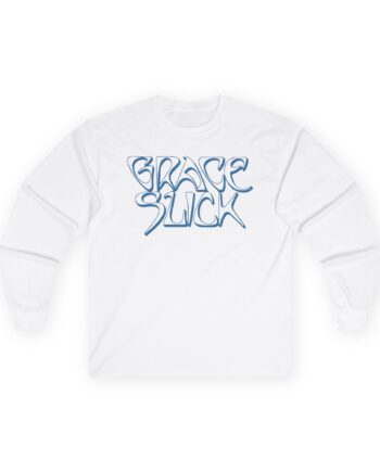 Jefferson Airplane Grace Slick Logo Unisex Ultra Cotton Long Sleeve Tee