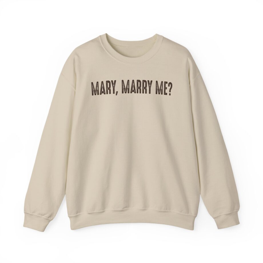 Royel Otis Mary Marry Me Faded Powder Unisex Heavy Blend™ Crewneck Sweatshirt