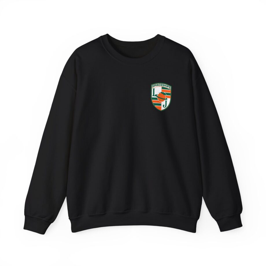 Larry June Badge Unisex Heavy Blend™ Crewneck Sweatshirt