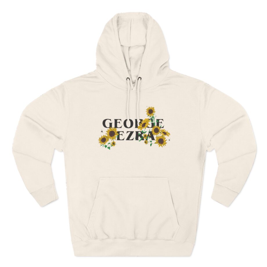 George Ezra Sunflowers Three-Panel Fleece Hoodie